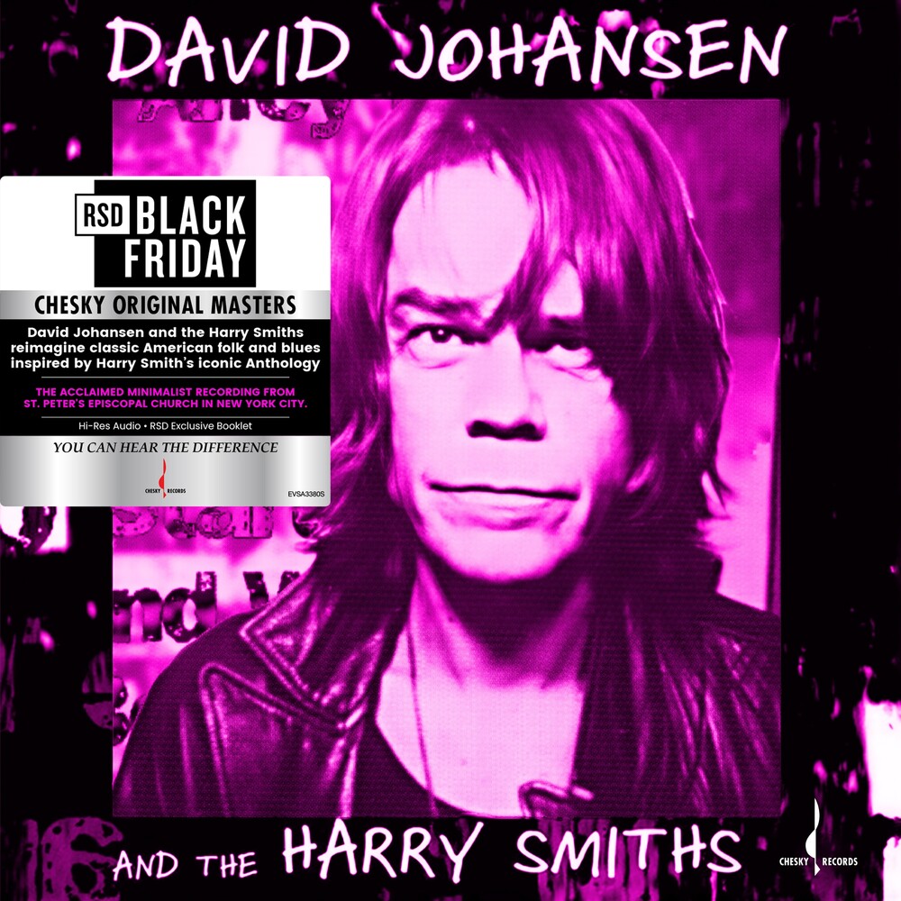 the album cover for David Johansen and the Harry Smiths - David Johansen And The Harry Smiths [RSD Black Friday 2025]