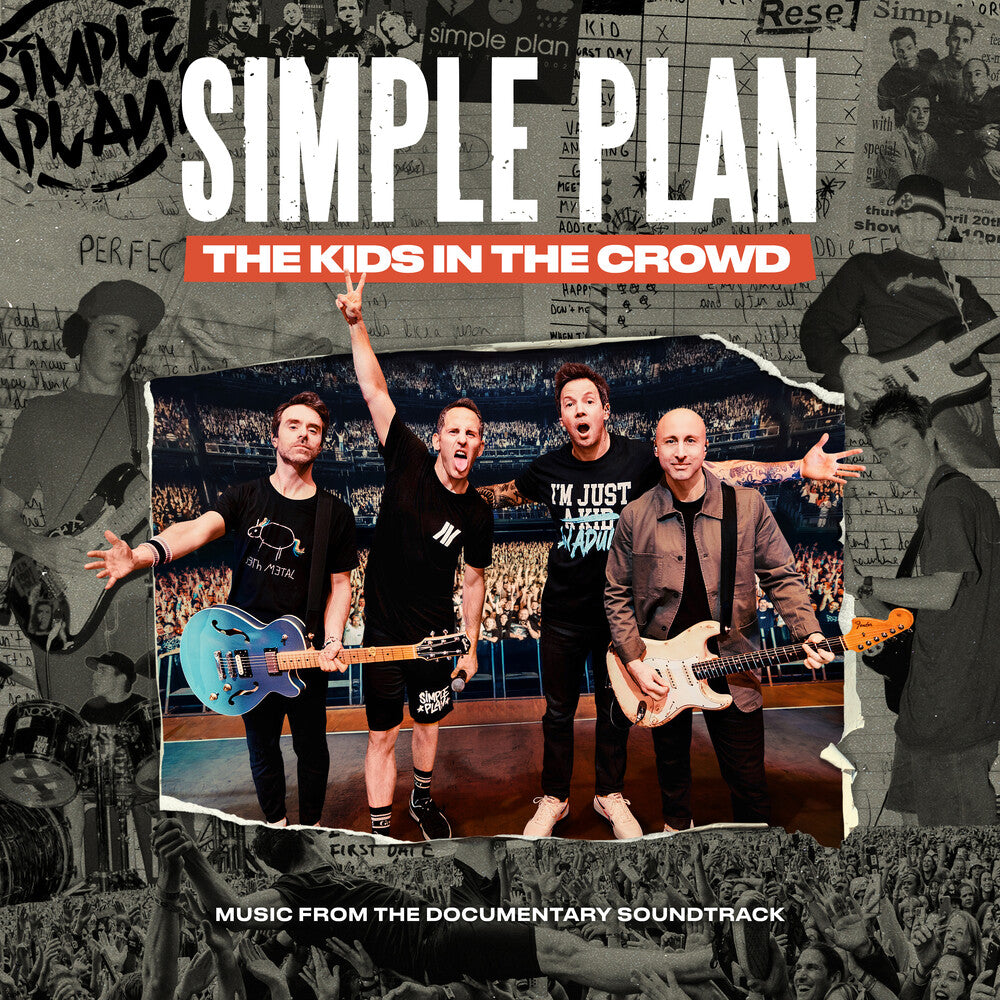 the album cover for Simple Plan - Kids In The Crowd - O.S.T.
