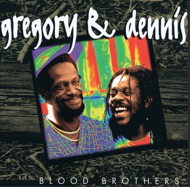 the album cover for Gregory & Dennis - Blood Brothers