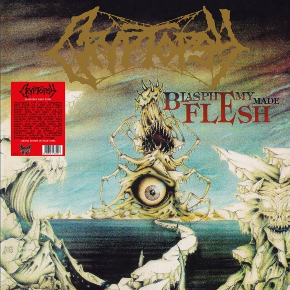 the album cover for Cryptopsy - Blasphemy Made Flesh