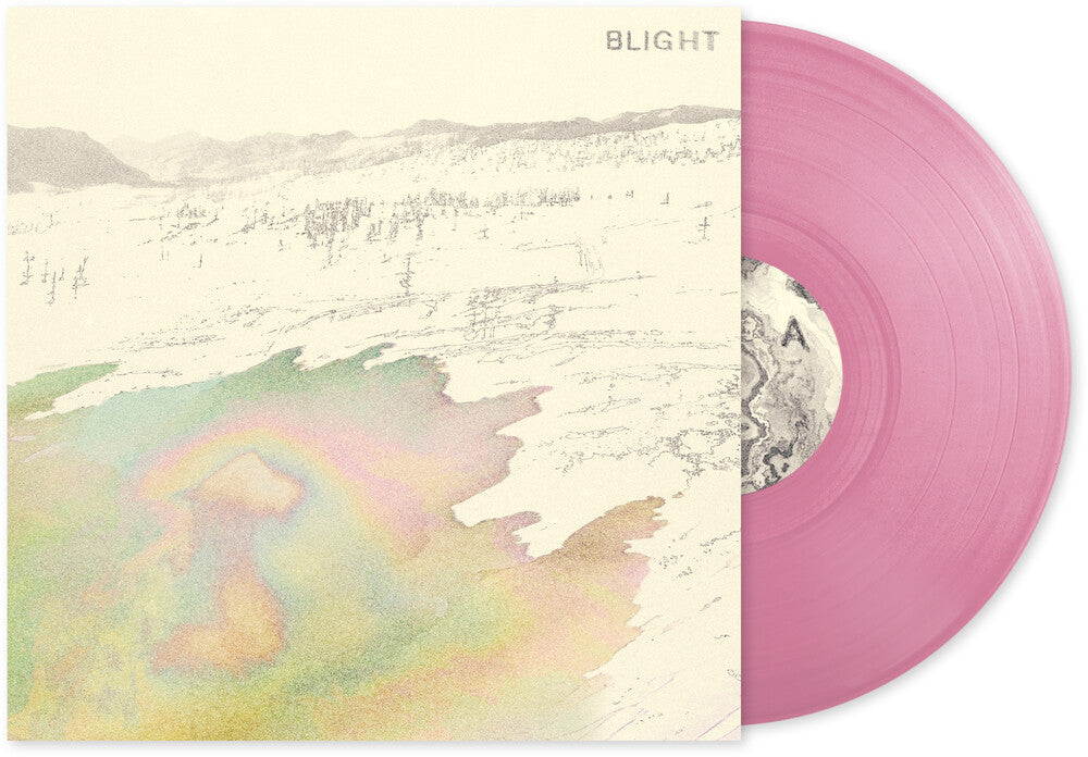 the album cover for Antlers - Blight - Pink [Colored Vinyl] [Clear Vinyl] (Gate) [Limited Edition] (Pnk)