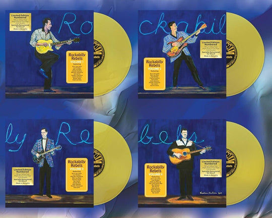 the album cover for Sun Records Rockabilly Rebels / Various - Sun Records Rockabilly Rebels / Various (Box)