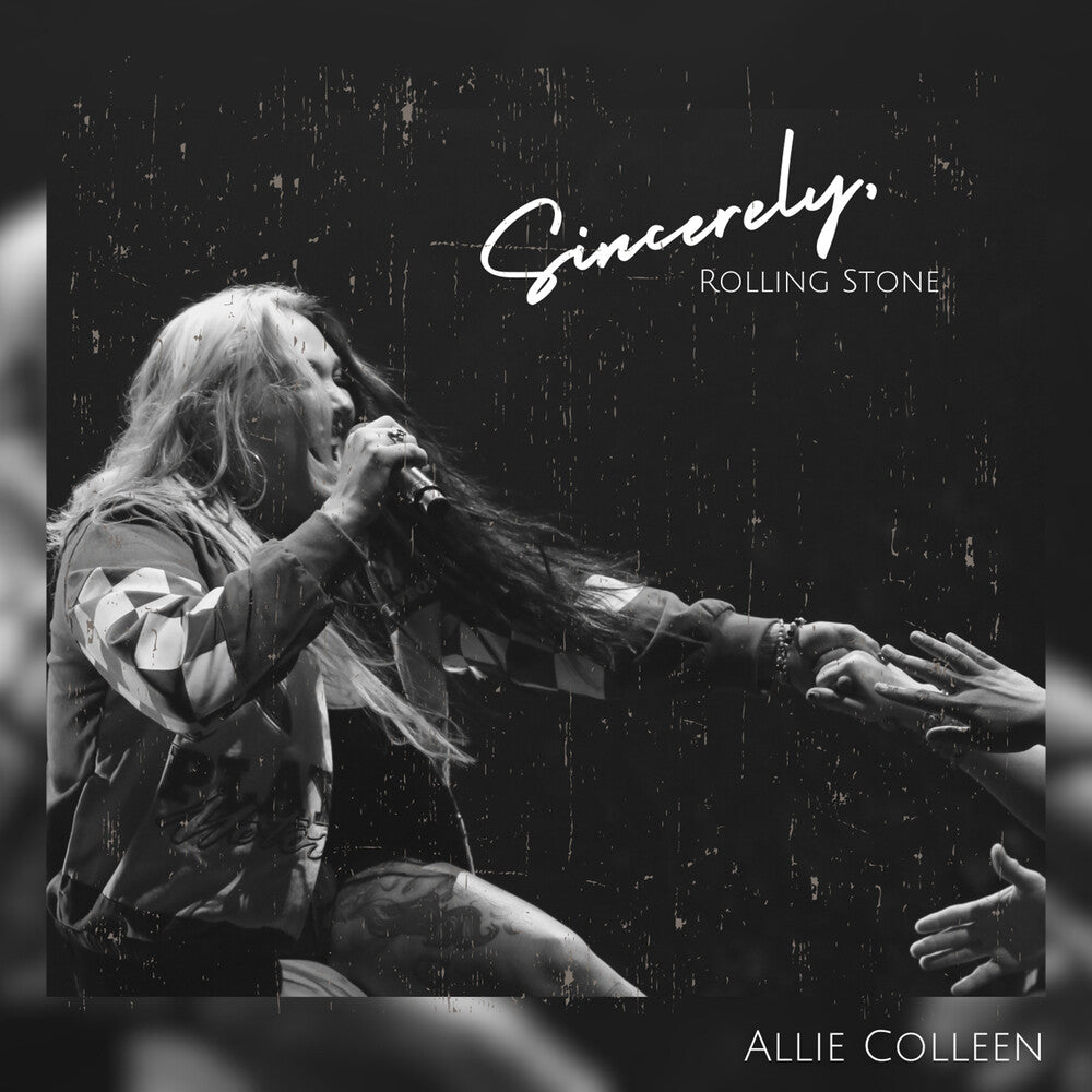 the album cover for Allie Colleen - Sincerely Rolling Stone