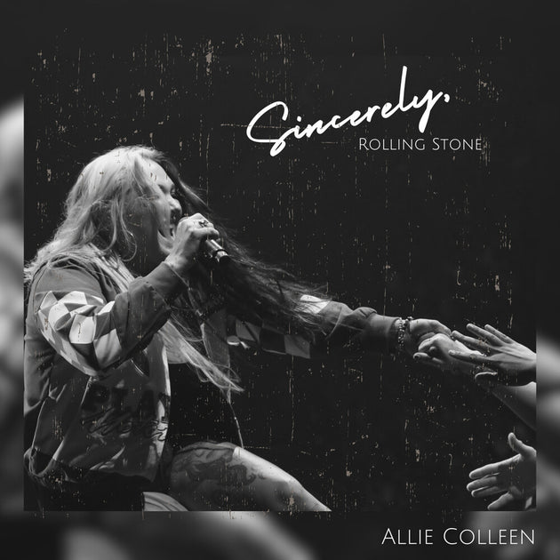the album cover for Allie Colleen - Sincerely Rolling Stone
