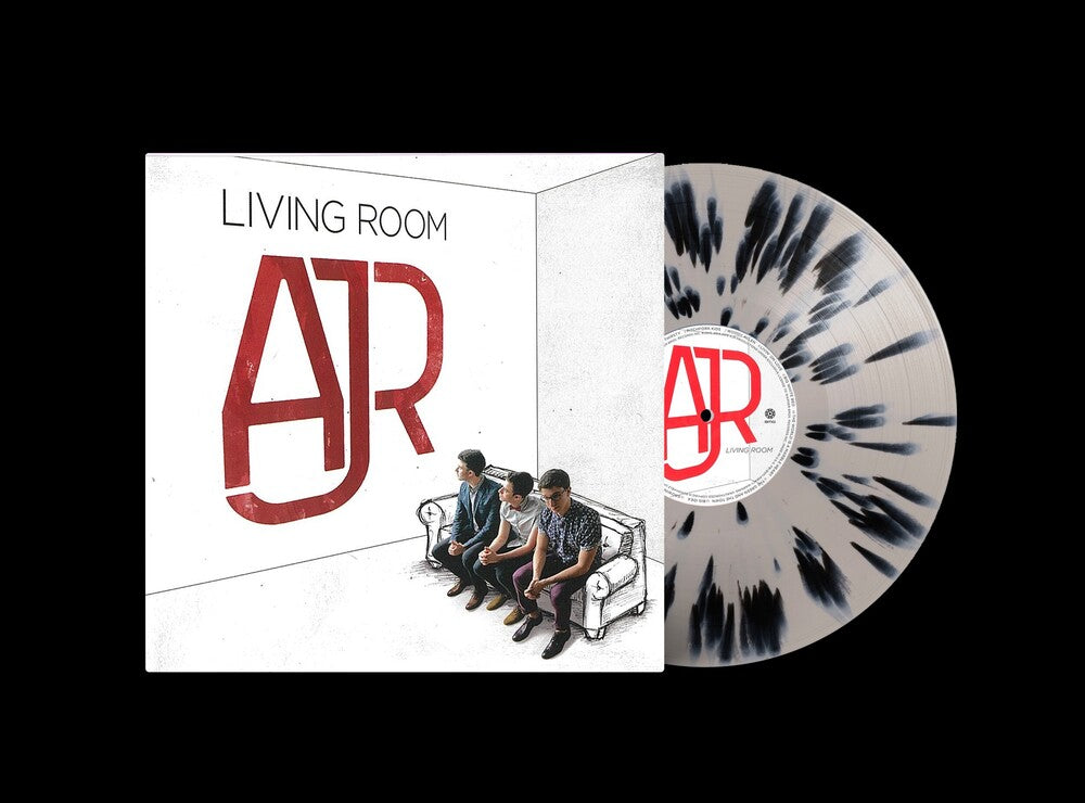 the album cover for AJR - Living Room [Bone/Black Splatter LP]