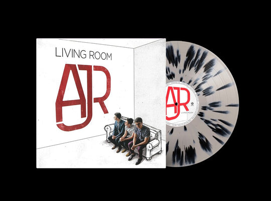 the album cover for AJR - Living Room [Bone/Black Splatter LP]