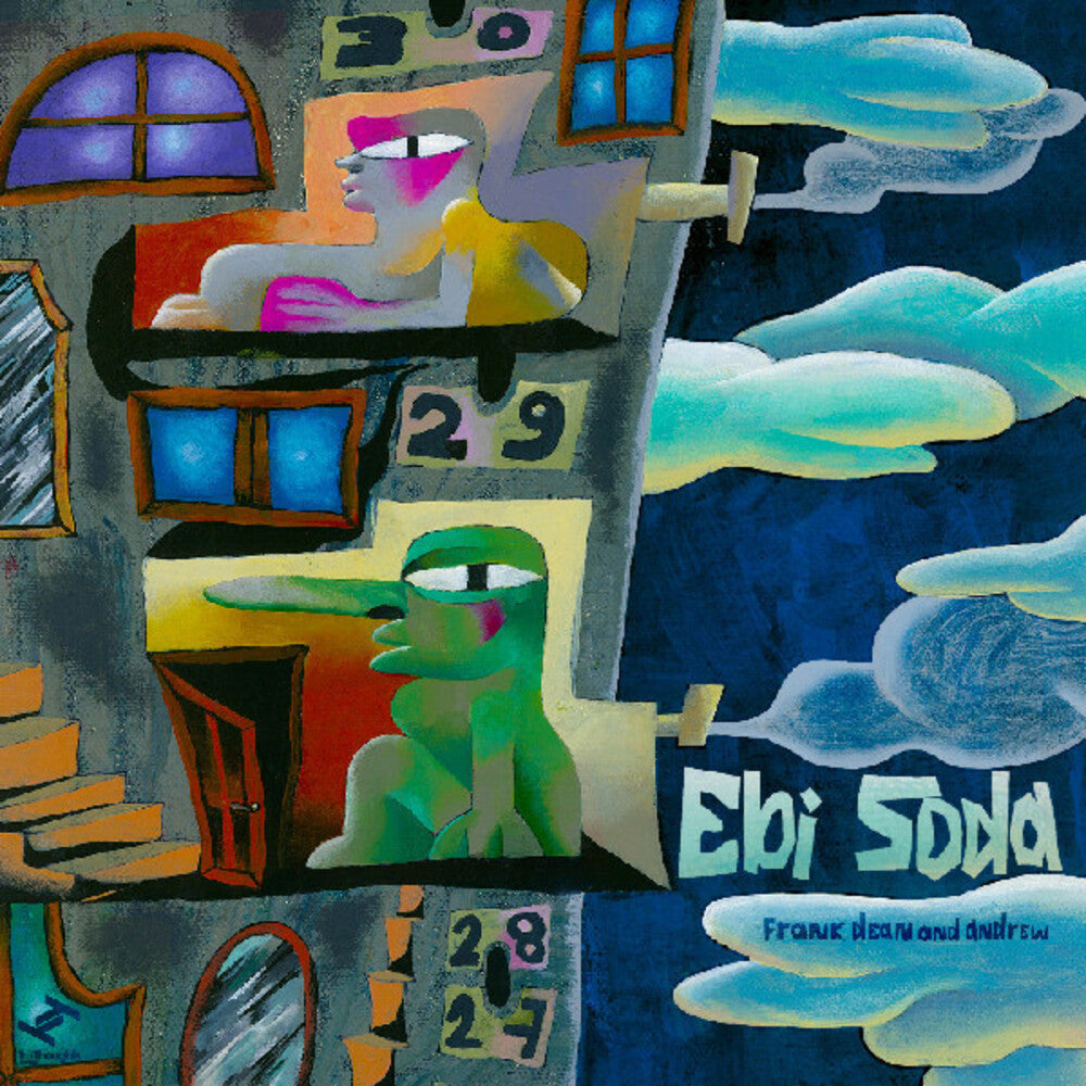 the album cover for Ebi Soda - Frank Dean And Andrew (Post) [Download Included]
