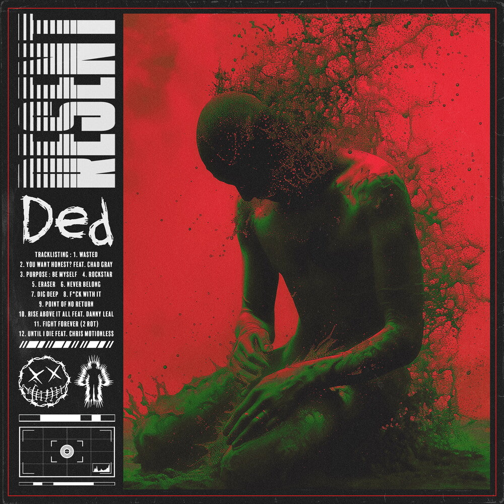 the album cover for DED - Resent