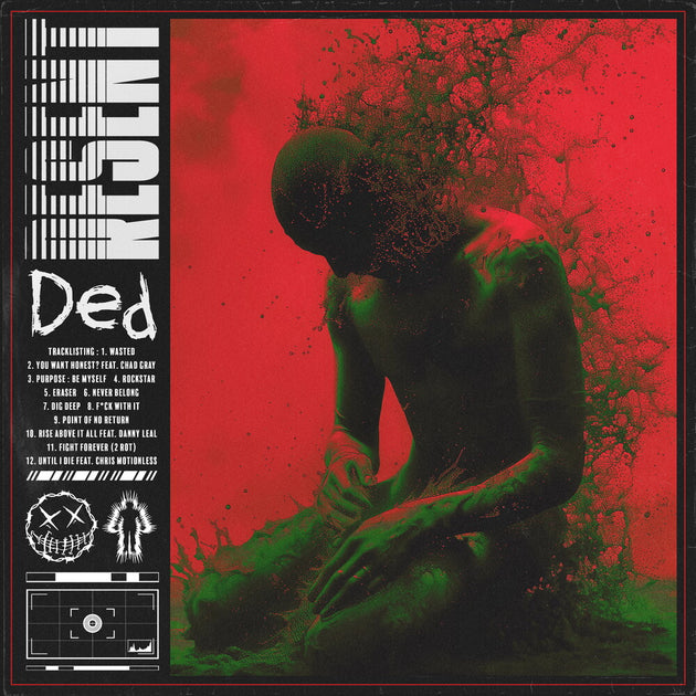 the album cover for DED - Resent
