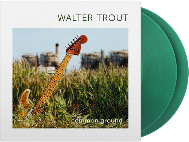 the album cover for Walter Trout - Common Ground [Colored Vinyl] (Grn) [Limited Edition] [180 Gram]