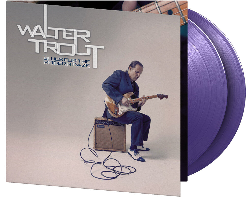 the album cover for Walter Trout - Blues For The Modern Daze [Colored Vinyl] [Limited Edition] [180 Gram]