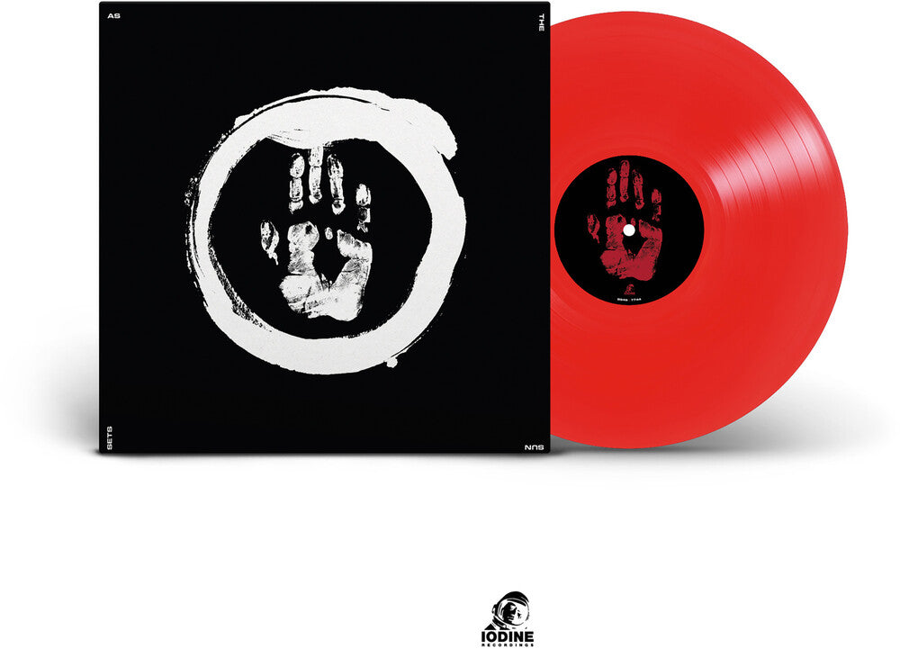 the album cover for As The Sun Sets - As The Sun Sets [Colored Vinyl] (Red)