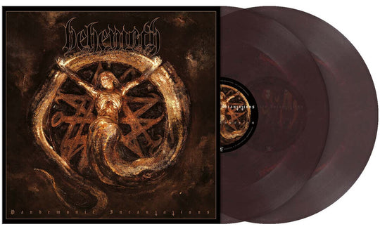 the album cover for Behemoth - Pandemonic Incantations - [2 Maroon LP]