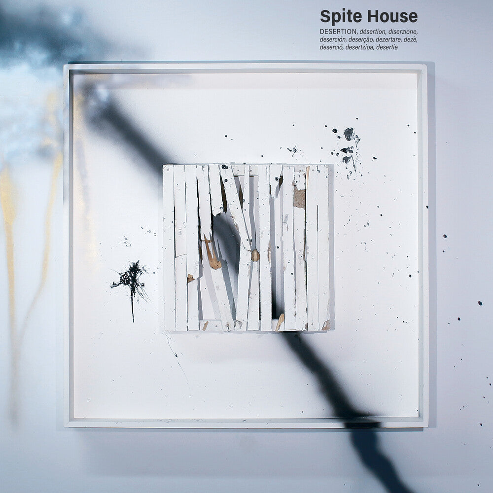 the album cover for Spite House - Desertion [Metallic Mercury Blend LP]