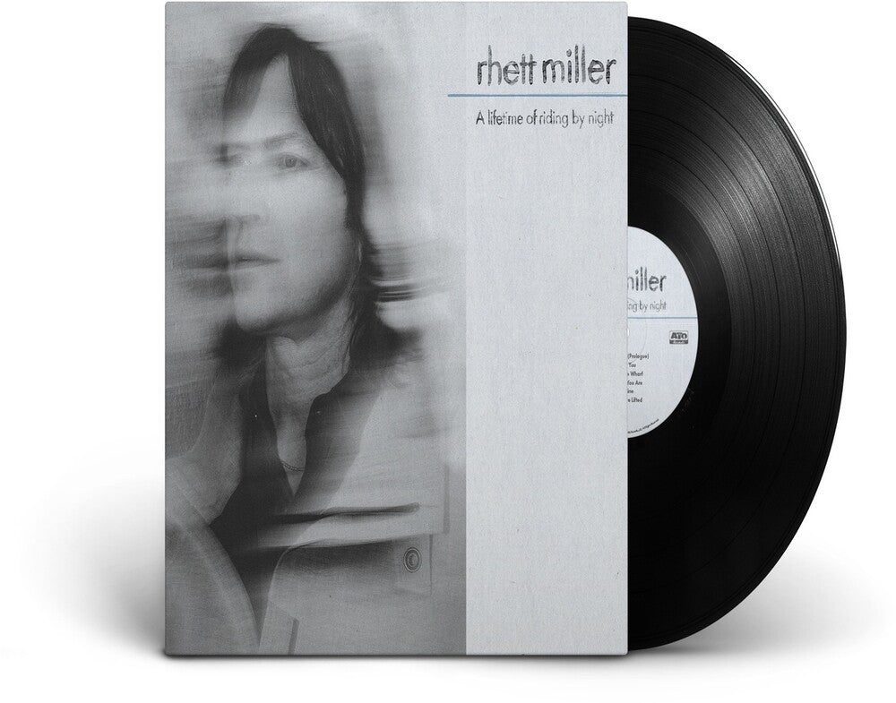 the album cover for Rhett Miller - A lifetime of riding by night