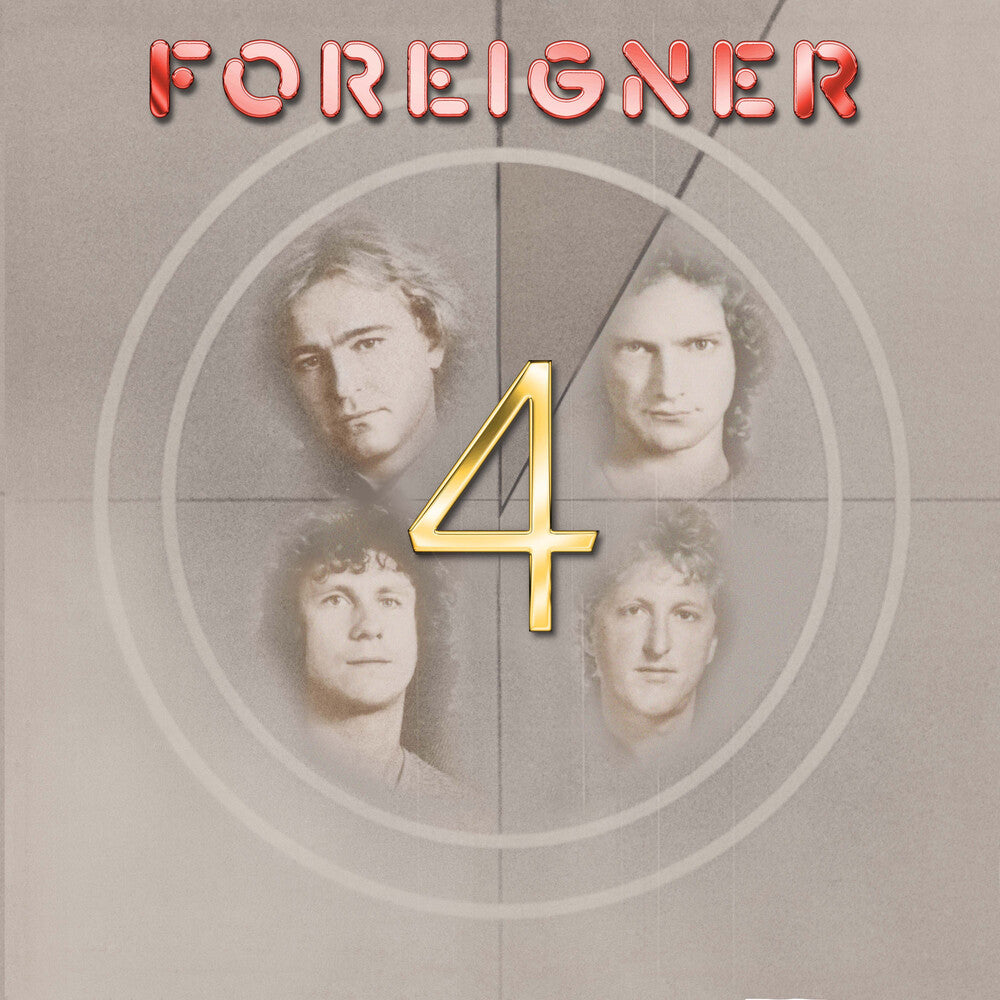 the album cover for Foreigner - 4