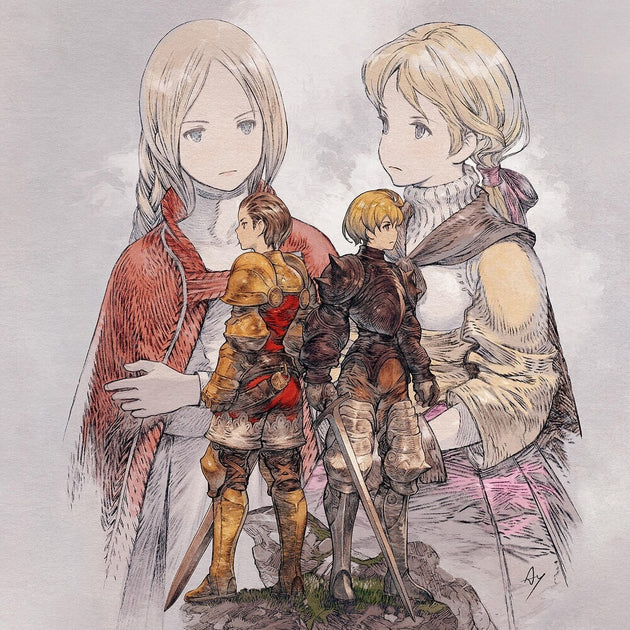 the album cover for Final Fantasy (Jpn) - Final Fantasy Tactics Best Selection - O.S.T.