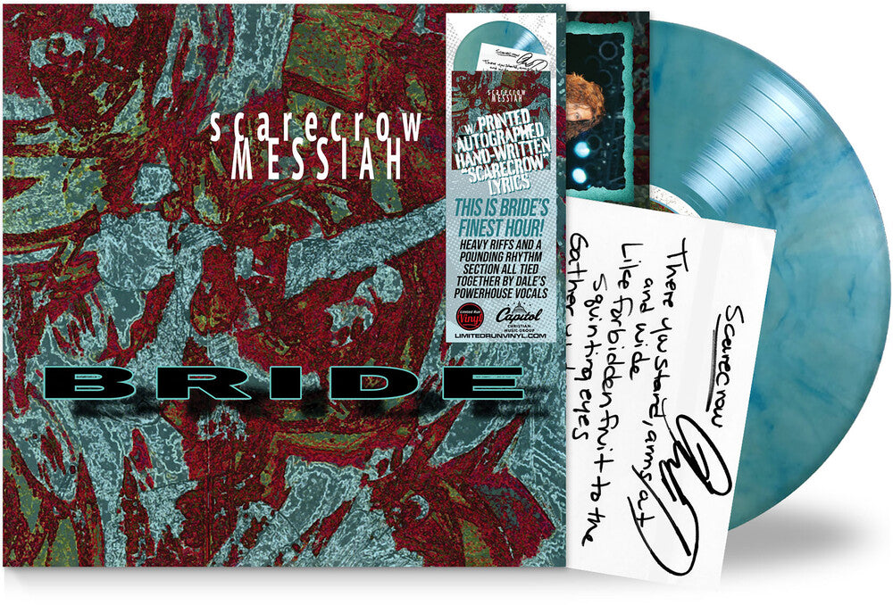 the album cover for Bride - Scarecrow Messiah - Shockwave Blue