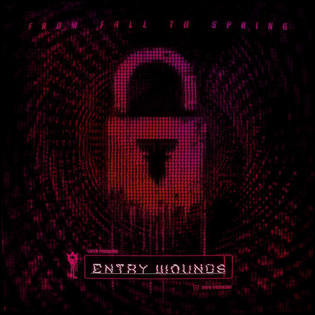 the album cover for From Fall to Spring - Entry Wounds [Colored Vinyl] [Limited Edition] (Mgta)