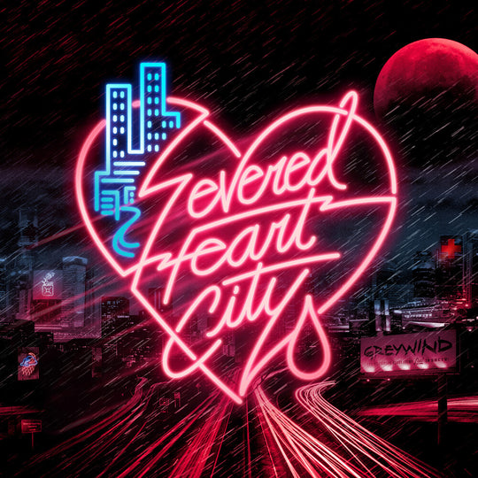 the album cover for Greywind - Severed Heart City [Colored Vinyl] (Trq)
