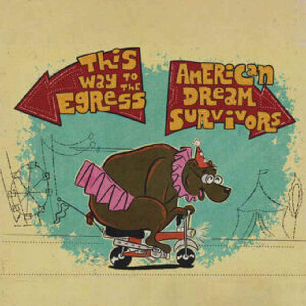 the album cover for Way To The Egress & American Dream Survivors - This Way To The Egress / American Dream Survivors