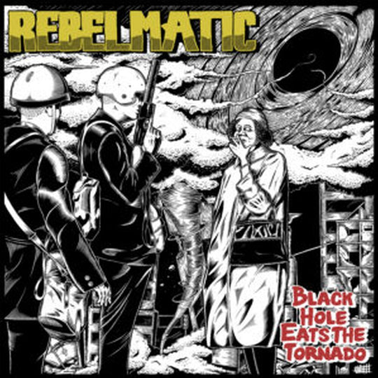the album cover for Rebelmatic - Black Hole Eats