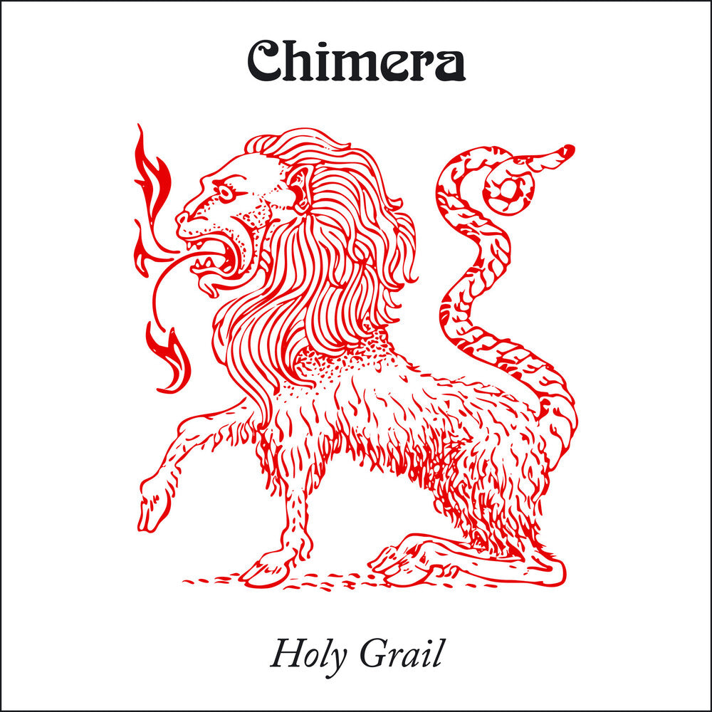 the album cover for Chimera - Holy Grail [Colored Vinyl] (Red)