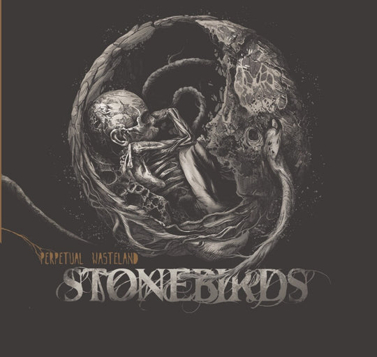 the album cover for Stonebirds - Perpetual Wasteland