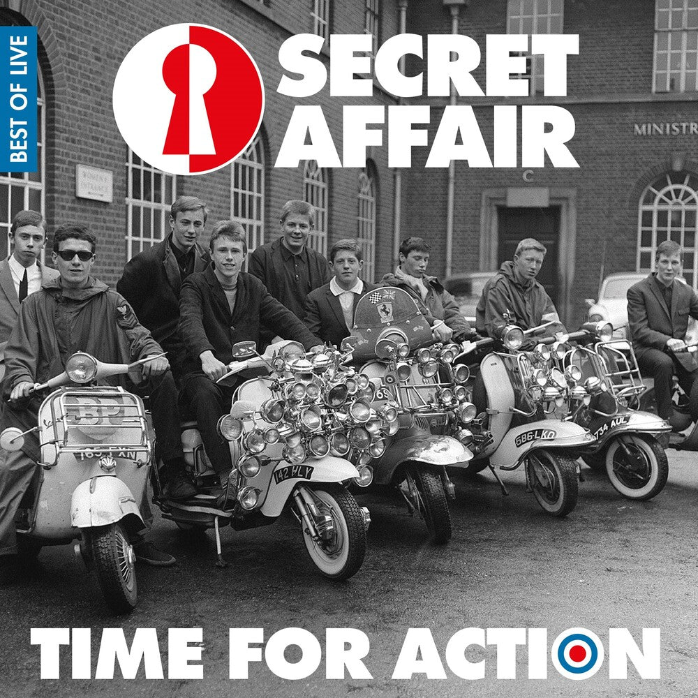the album cover for Secret Affair - Time For Action: Best Of Live