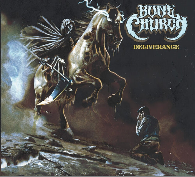 the album cover for Bone Church - Deliverance [Colored Vinyl] (Lav)
