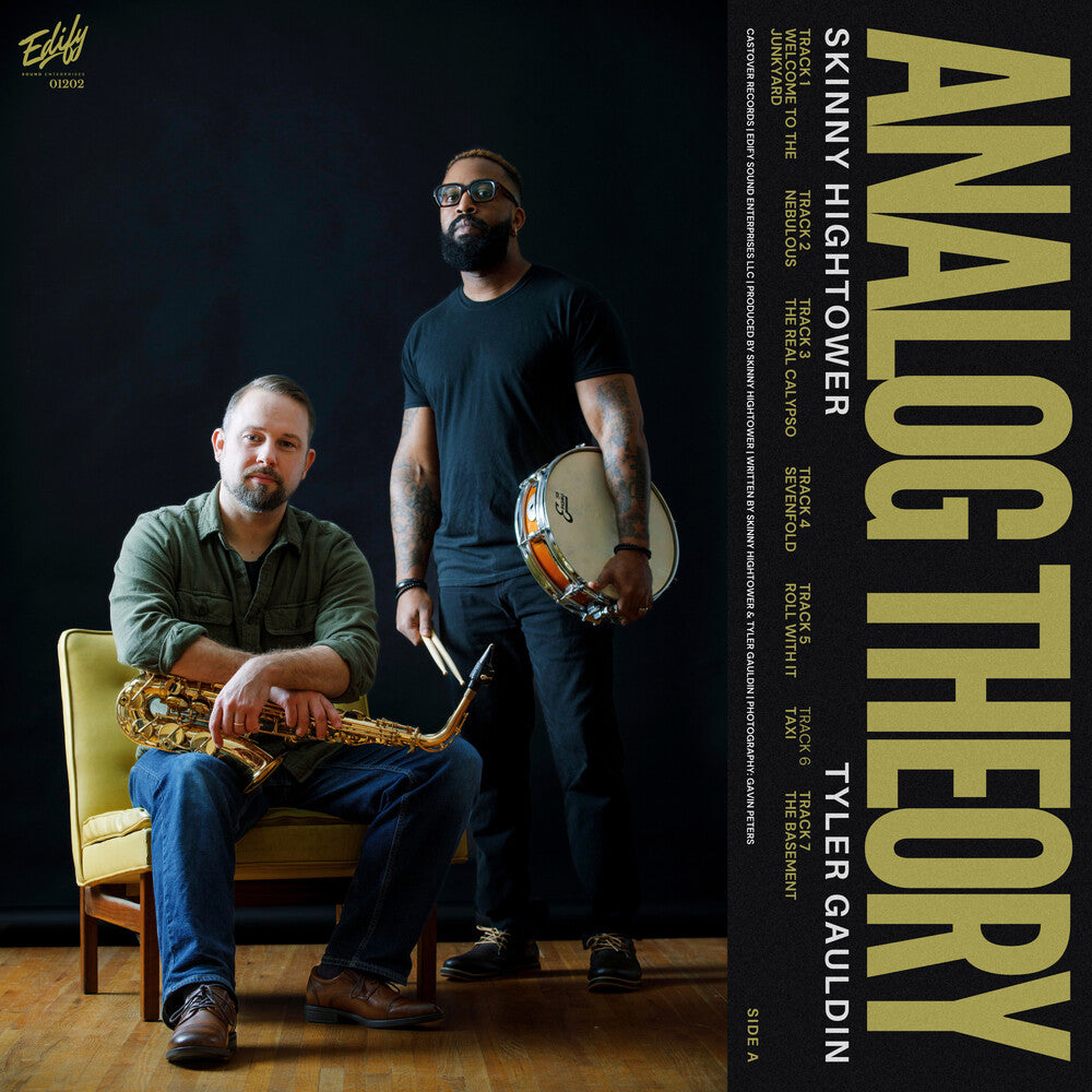 the album cover for Skinny Hightower - Analog Theory