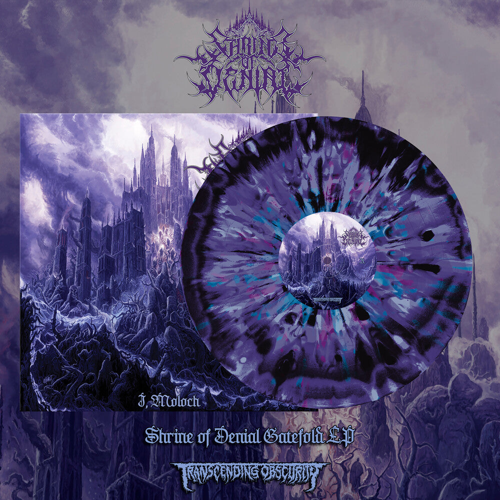 the album cover for Shrine Of Denial - I Moloch (Gate)