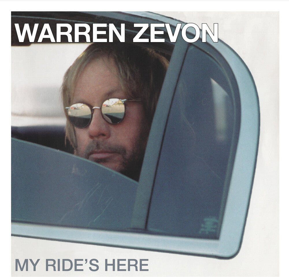 the album cover for Warren Zevon - My Ride's Here (Blue) [Colored Vinyl] [Limited Edition]