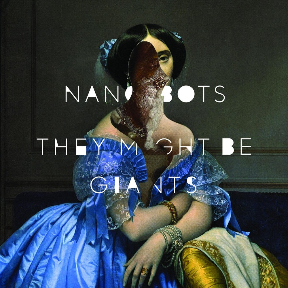 the album cover for They Might Be Giants - Nanobots (Blue) [Colored Vinyl]
