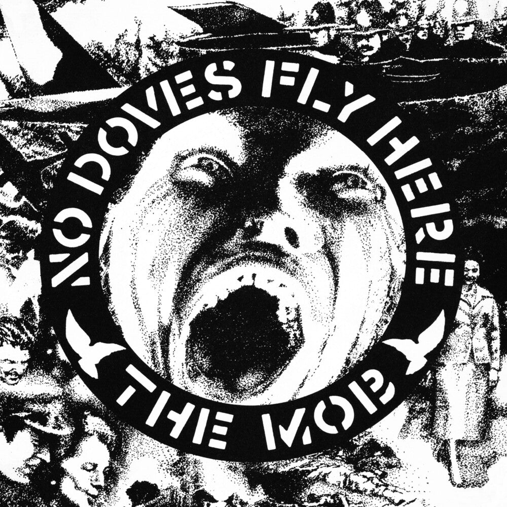 the album cover for Mob - No Doves Fly Here