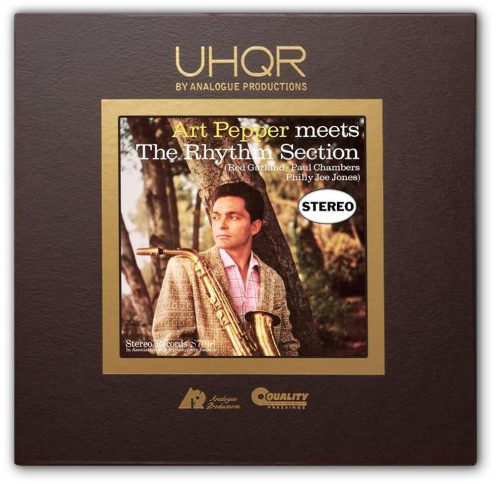 the album cover for Art Pepper - Art Pepper Meets The Rhythm Section (Tgv)