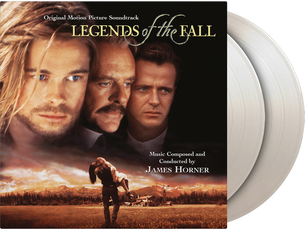 the album cover for James Horner  (Colv) (Ogv) (Wht) - Legends Of The Fall - O.S.T. [Colored Vinyl] [180 Gram] (Wht)