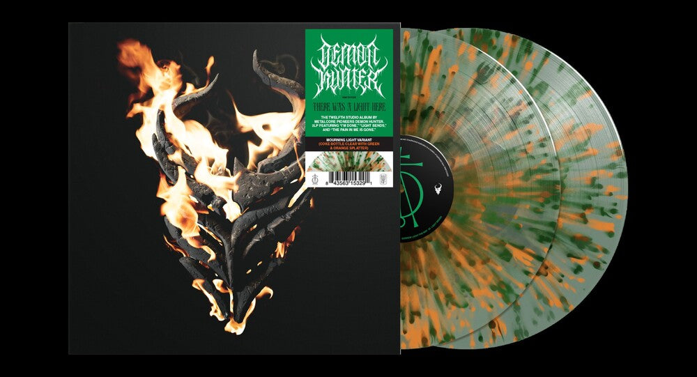 the album cover for Demon Hunter - There Was A Light Here - Mourning Light [Colored Vinyl]