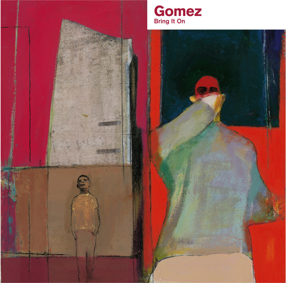 the album cover for Gomez - Bring It On - Red [Colored Vinyl] (Red)