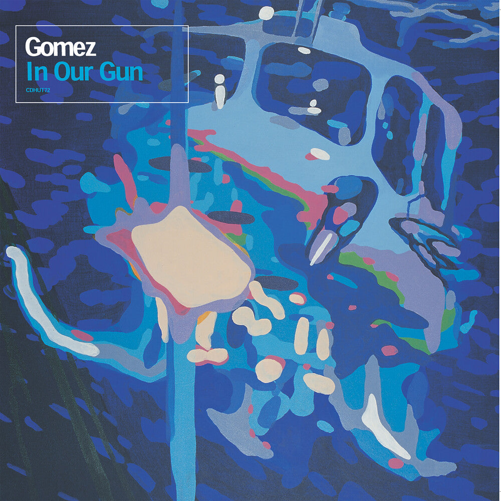 the album cover for Gomez - In Our Gun - Blue (Blue) [Colored Vinyl]