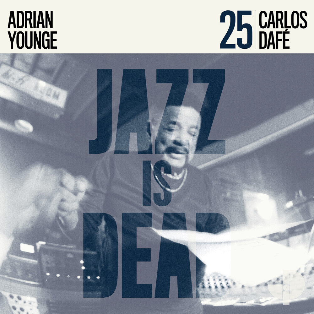 the album cover for Carlos Dafe  / Younge,Adrian - Carlos Dafe Jid025 - Blue (Blue) [Colored Vinyl]