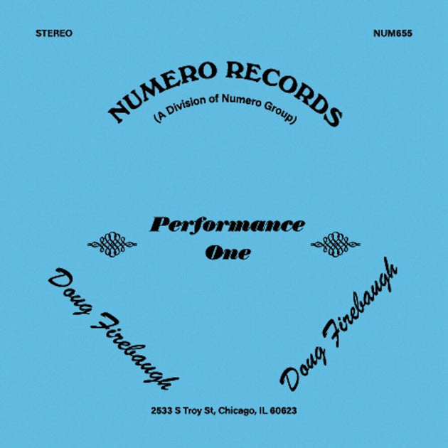 the album cover for Doug Firebaugh - Performance One