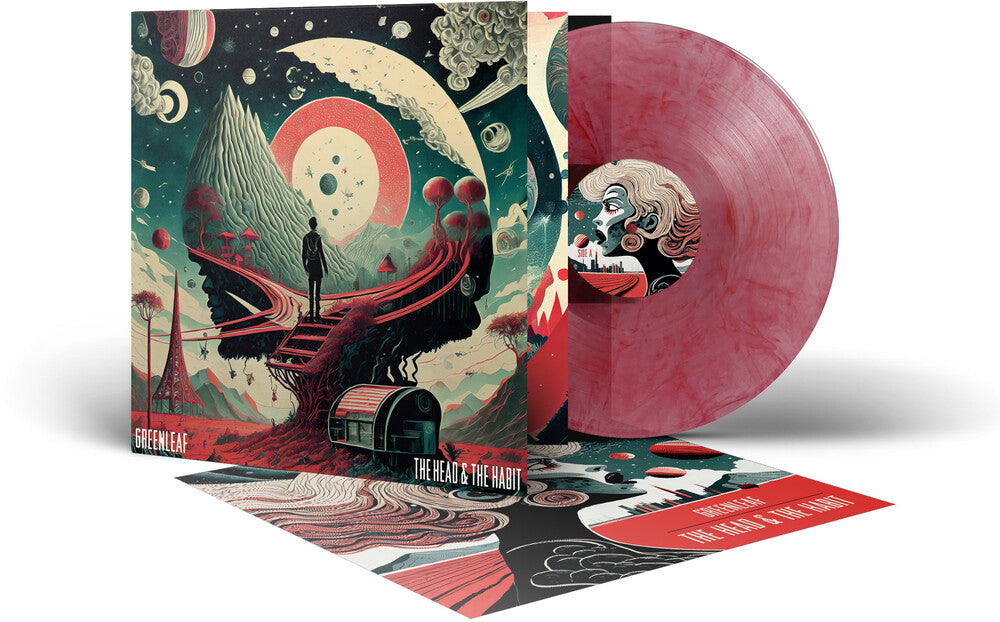 the album cover for Greenleaf - Head & The Habit [Colored Vinyl] (Gate) (Ofgv) [Reissue]
