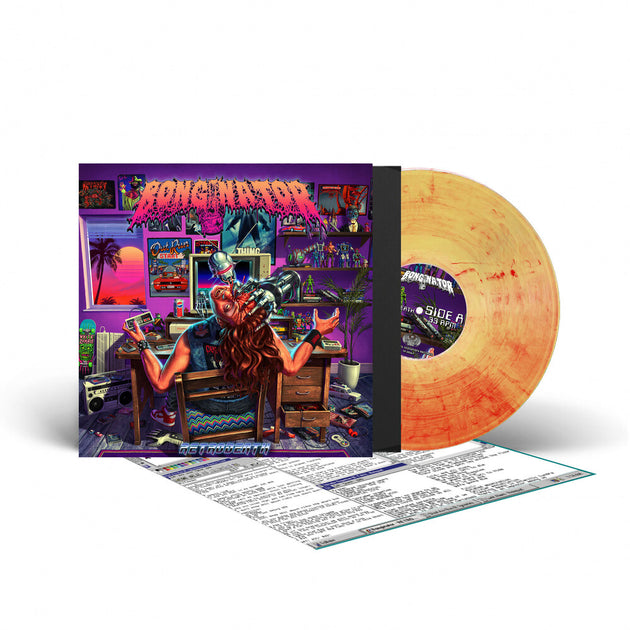 the album cover for Bonginator - Retrodeath [Colored Vinyl] [Limited Edition] (Ofgv)