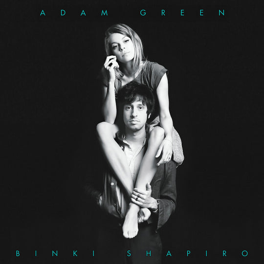 the album cover for Adam Green  / Binki Shapiro - Adam Green & Binki Shapiro - Blue (Blue) [Colored Vinyl]