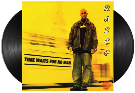 the album cover for Rasco - Time Waits For No Man [Reissue]