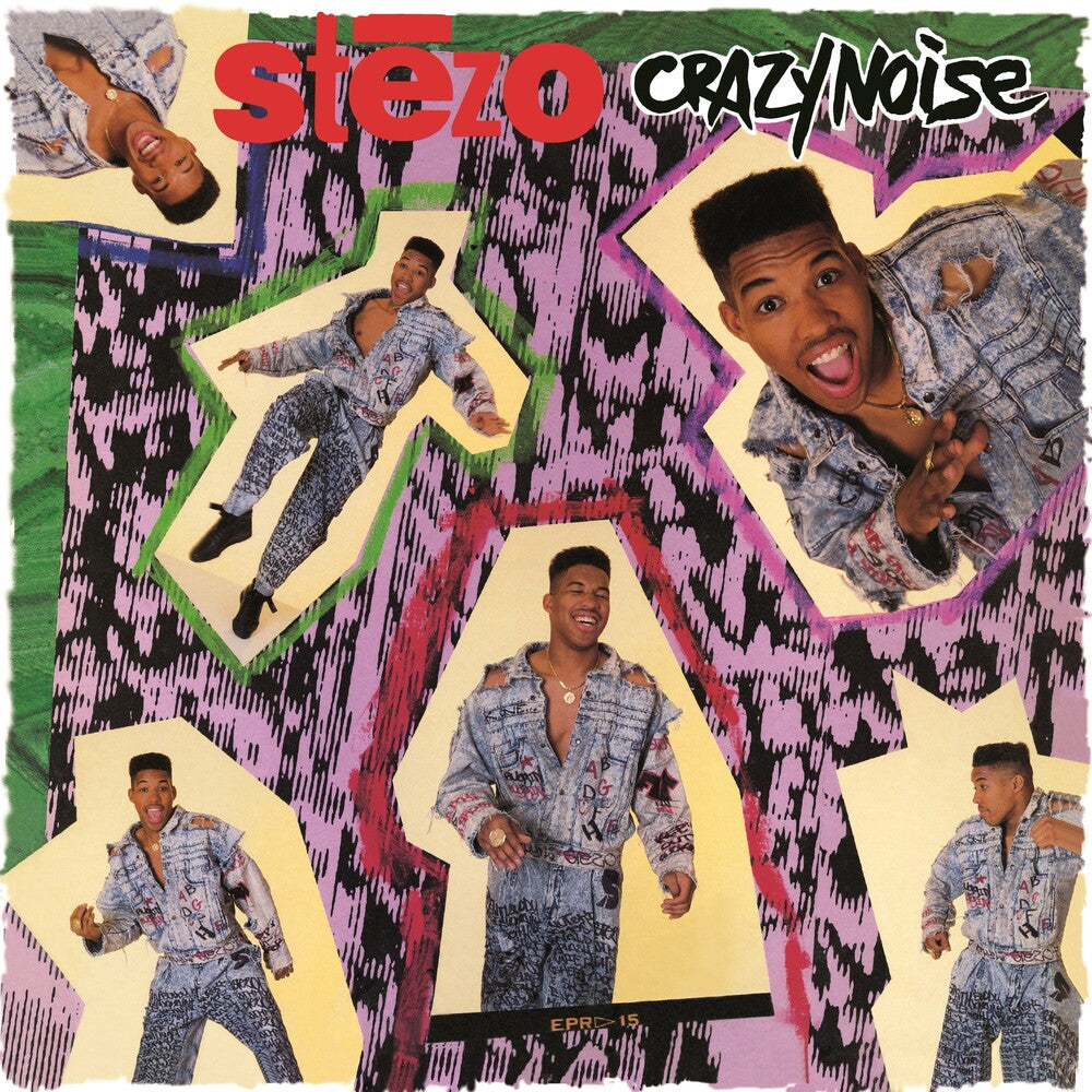 the album cover for Stezo - Crazy Noise (Blue) [Colored Vinyl] (Red)