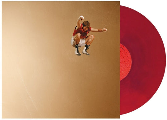 the album cover for Ruel - Kicking My Feet [Red Galaxy Color Vinyl in Gatefold Jacket]