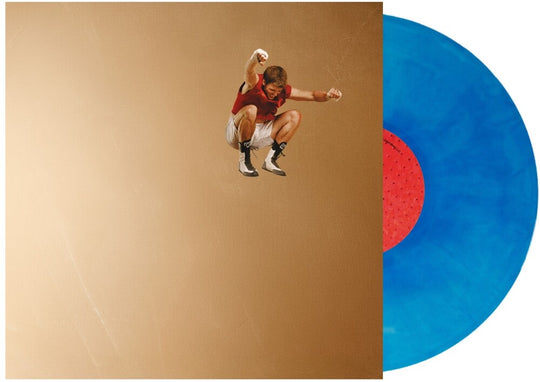 the album cover for Ruel - Kicking My Feet [Indie Exclusive Blue Galaxy Color Vinyl in Gatefold Jacket]