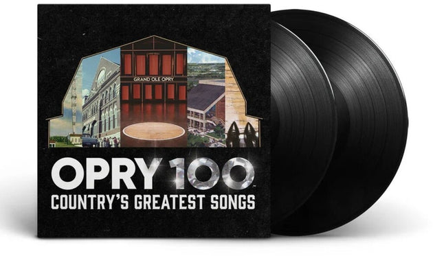 the album cover for Grand Ole Opry 100 / Various - Opry 100: Country's Greatest Songs / Various